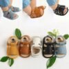 2021 Baby Boys Fashion Summer Soft Crib Shoes Kids Newborn Girls First Walker Anti Slip Sandals Shoes-Sole Feat