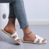 Women's Shoes on Sale 2024 Basic Women's Slippers Hot Sale Casual Slippers Women Flat with Square Toe Open Toe Brand Shoes Women-Solefeat