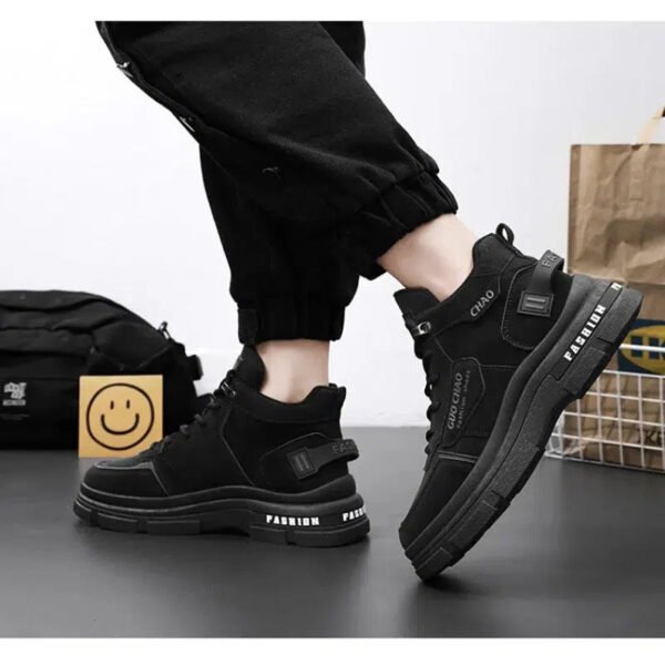 Mens Boots Casual Winter Platform Ankle Sports Boots-Men's shoes-Solefeat