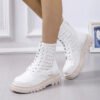 Women's Boots Comfortable Round Toe Winter Platform Boots-Women's Shoes-Solefeat