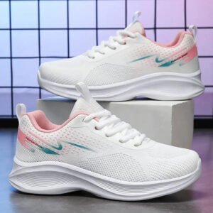 Casual Sneakers For Women Mesh Breathable Female Running Sport Shoes Non-slip Soft-soled Women's Sneakers Tennis For Lady-Solefeat