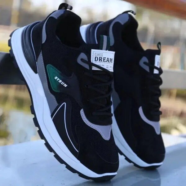 Men's Shoes Fashion Mens Sneakers 2024 Autumn New Brand Design Comfortable Soft Soled Men Running Shoes Tenis Masculino-Sole Feat