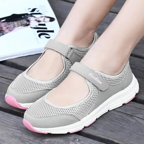 Flat Shoes For Women Light Breathable Autumn Summer Footwear Comfortable Flats Women Moccasins Zapatos Mujeres Mary Jane Shoes-Solefeat