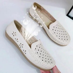 BCEBYL Summer New Fashion Round Toe Nurse Shoes Soft Sole Non-slip Sandals Flat Shoes Breathable Casual Sports Women's Shoes-Solefeat