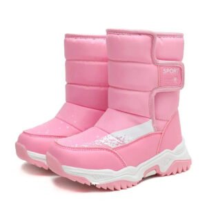 Girl Boot Girls' Boots Girls 2 to 8 Years Snow Boots Kids Kids' Winter Shoes for Children Baby Shoes Boy Children's Sneakers Boy-Sole Feat