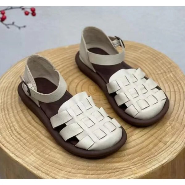 Women Sandals Summer Open Toe Women's Shoes Flat Sandals For Women Non-Slip Comfortable Lightweight Walking Sandals-Solefeat