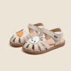 Summer Cartoon Rabbit Carrot Baby Girls Leather Fashion Sandals-Kids shoes-Solefeat