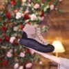 Women's New Ugly and Cute Big Head Fashion Mid Top Breathable Casual Retro Martin Boots-Solefeat