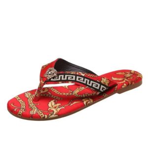 Women's Slippers Fashion Printed Flat Flip-Flops Outdoor Slipper-Women's Shoes-Solefeat