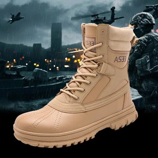 Big Size 39-48 Luxus Outdoor Hard-Wearing Men's Shoes Masculino Sneakers Hiking Boy Train Tactical Martin Boots Free Shipping-Solefeat