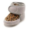 KIDSUN Newborn Baby Boots Winter Warm Girls Boys Baby Toddler Shoes First Walkers Infant Soft Sole Fur Snow Booties for 0-18M-Sole Feat