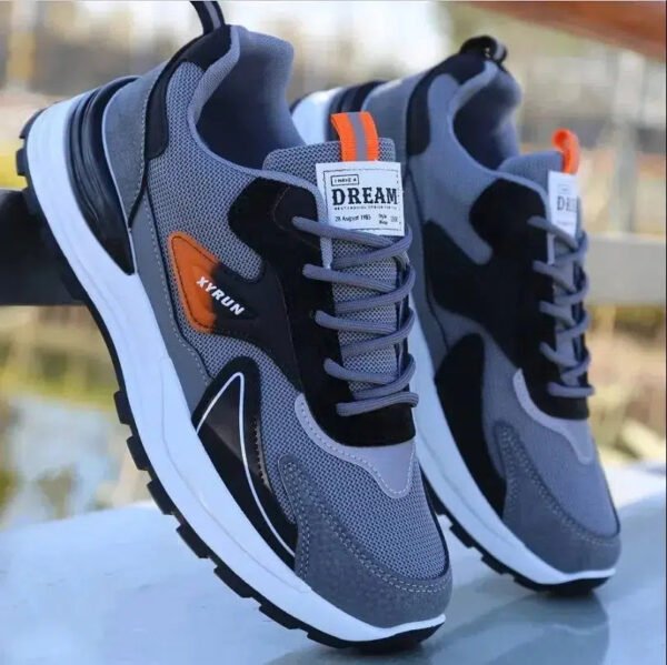 Men's Shoes Fashion Mens Sneakers 2024 Autumn New Brand Design Comfortable Soft Soled Men Running Shoes Tenis Masculino-Sole Feat