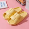 Summer Women Beach Slippers Thick Platform Eva Slippers Home Flip Flops Ladies Fashion Soft Sole Cloud Sandal Light-Solefeat