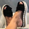 Womens Sandals Summer Wedge Shoes For Women-Women's Shoes-Solefeat