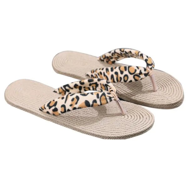 Womens Summer Sandals Anti-slip Flip Flops Floral Beach Slippers-Women's Shoes-Solefeat