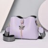 2023 Women White Handbag New Designer Butterfly Tassel PU Leather Messenger Bags Ladies Crossbody Female Tote Shoulder Bag-Sole Feat