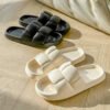 Summer Women Beach Slippers Thick Platform Eva Slippers Home Flip Flops Ladies Fashion Soft Sole Cloud Sandal Light-Solefeat